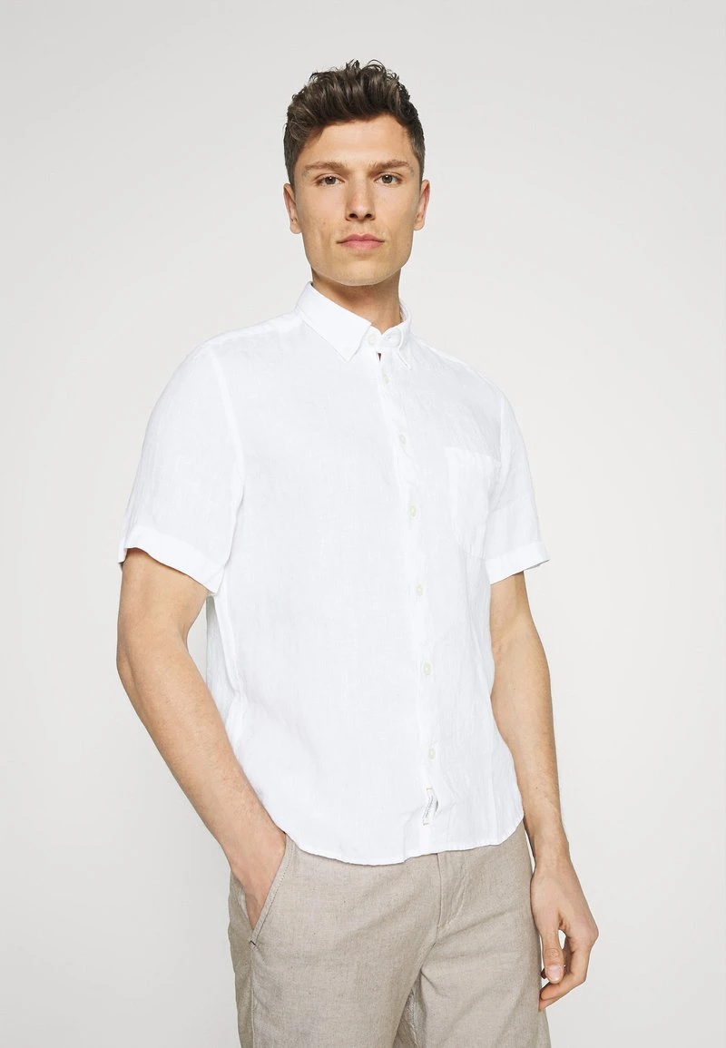 Marc O'Polo BUTTON DOWN SHORT SLEEVE - Hemd - White | Herren 1 Marc O'Polo BUTTON DOWN SHORT SLEEVE - Hemd - White | Herren