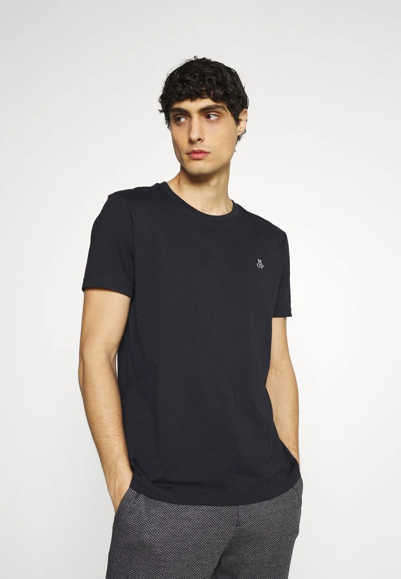Marc O'Polo Herren SHORT SLEEVE - T-Shirt Basic - Shirt Dark Blue 1 Marc O'Polo Herren SHORT SLEEVE - T-Shirt Basic - Shirt Dark Blue