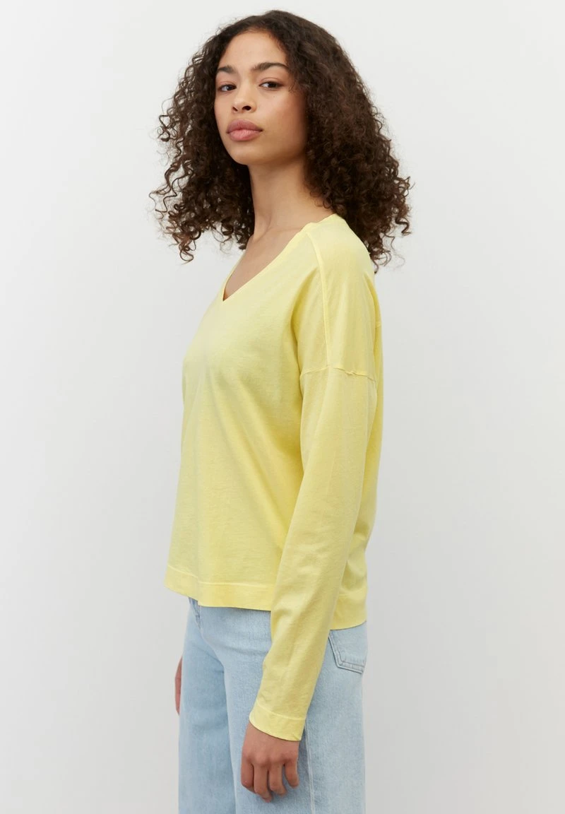 Marc O'Polo Damen LONGSLEEVE - Langarmshirt - Lemon Sorbet 3 Marc O'Polo Damen LONGSLEEVE - Langarmshirt - Lemon Sorbet – Bild 3