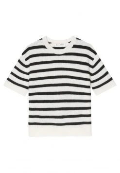 Marc O'Polo KURZARM - T-Shirt Print - White | Damen -Marc O'Polo Verkäufe 032950a916504edf943f7557d51e7ab2