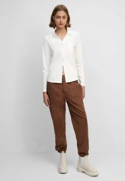 Marc O'Polo AUS ORGANIC-QUALITÄT - Hemdbluse - Silky White | Damen