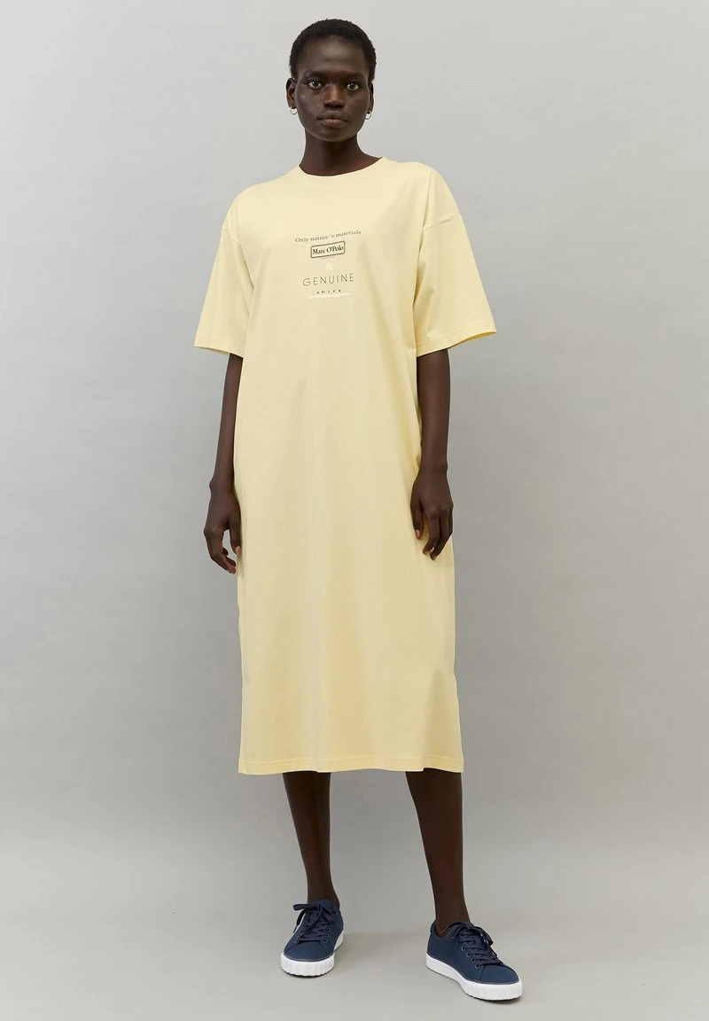Marc O'Polo Damen ARCHIVE CODE - Jerseykleid - Pale Yellow 2 Marc O'Polo Damen ARCHIVE CODE - Jerseykleid - Pale Yellow – Bild 2