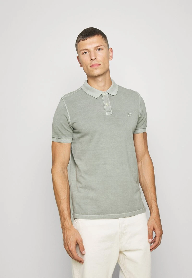 Marc O'Polo Herren SHORT SLEEVE BUTTON PLACKET - Poloshirt - Shadow 1 Marc O'Polo Herren SHORT SLEEVE BUTTON PLACKET - Poloshirt - Shadow