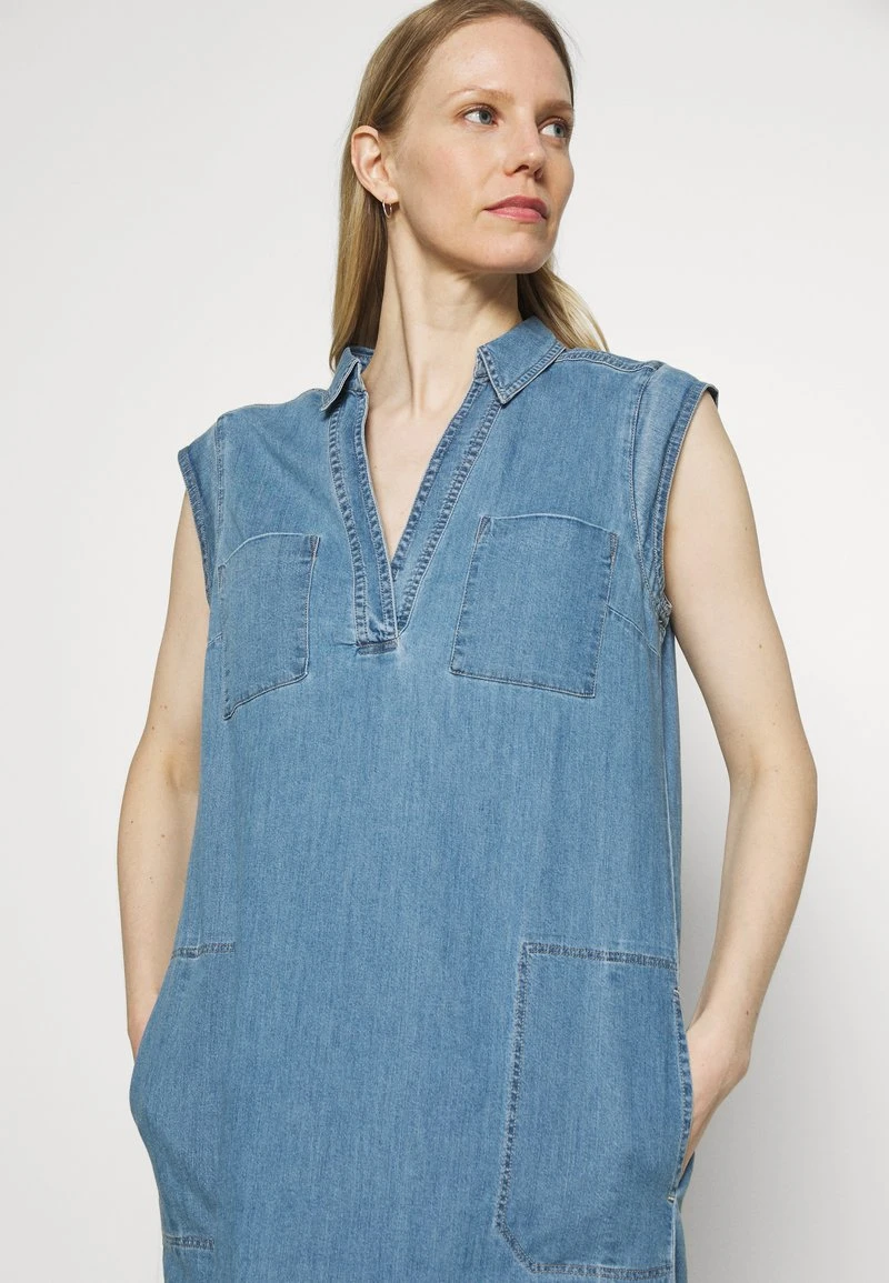 DRESS TUNIQUE STYLE - Blusenkleid - blue denim Marc O'Polo DRESS TUNIQUE STYLE - Blusenkleid - Blue Denim | Damen -Marc O'Polo Verkäufe 0631d26804ec4963937ab2f8479e68d3