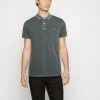 Marc O'Polo SHORT SLEEVE RIB DETAILS SLITS AT HEM - Poloshirt - Mangrove | Herren