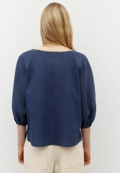 Marc O'Polo Bluse - Noble Blue | Damen 2 Marc O'Polo Bluse - Noble Blue | Damen -Marc O'Polo Verkäufe 06a1b91fc1ec46338240f425b79a1e03