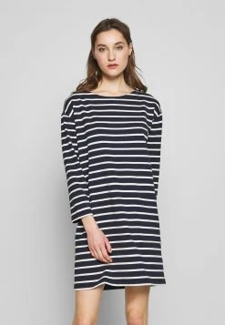 Marc O'Polo Jerseykleid - Multi/dark Blue | Damen