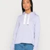 Marc O'Polo LONG SLEEVE HOODED CUFFS - Sweatshirt - Lavender Field | Damen