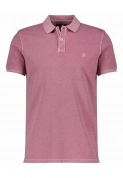Marc O'Polo SHORT SLEEVE RIB DETAILS SLITS AT HEM - Poloshirt - Beere | Herren