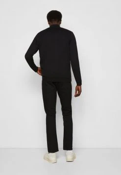 Marc O'Polo TRAINER WITH ZIP - Strickjacke - Black | Herren -Marc O'Polo Verkäufe 09a239fe80004221a3fbab16c5c1f442