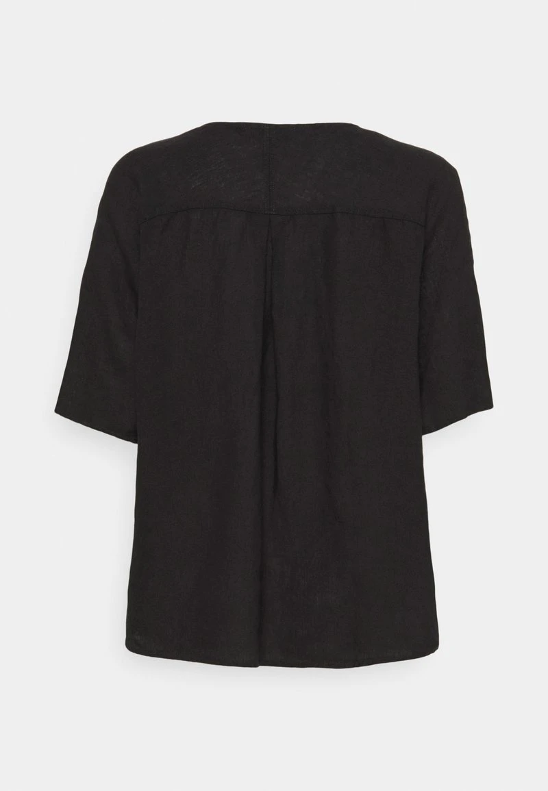 Marc O'Polo BLOUSE SHORT SLEEVE TUBE-TAPE - T-Shirt Print - Dark Atlantic | Damen 2 Marc O'Polo BLOUSE SHORT SLEEVE TUBE-TAPE - T-Shirt Print - Dark Atlantic | Damen – Bild 2