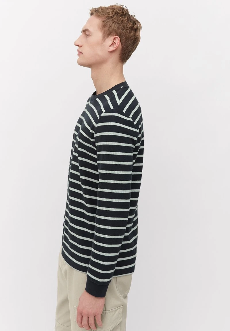 Marc O'Polo Herren LONGSLEEVE - Langarmshirt - Dark Navy 4 Marc O'Polo Herren LONGSLEEVE - Langarmshirt - Dark Navy – Bild 4