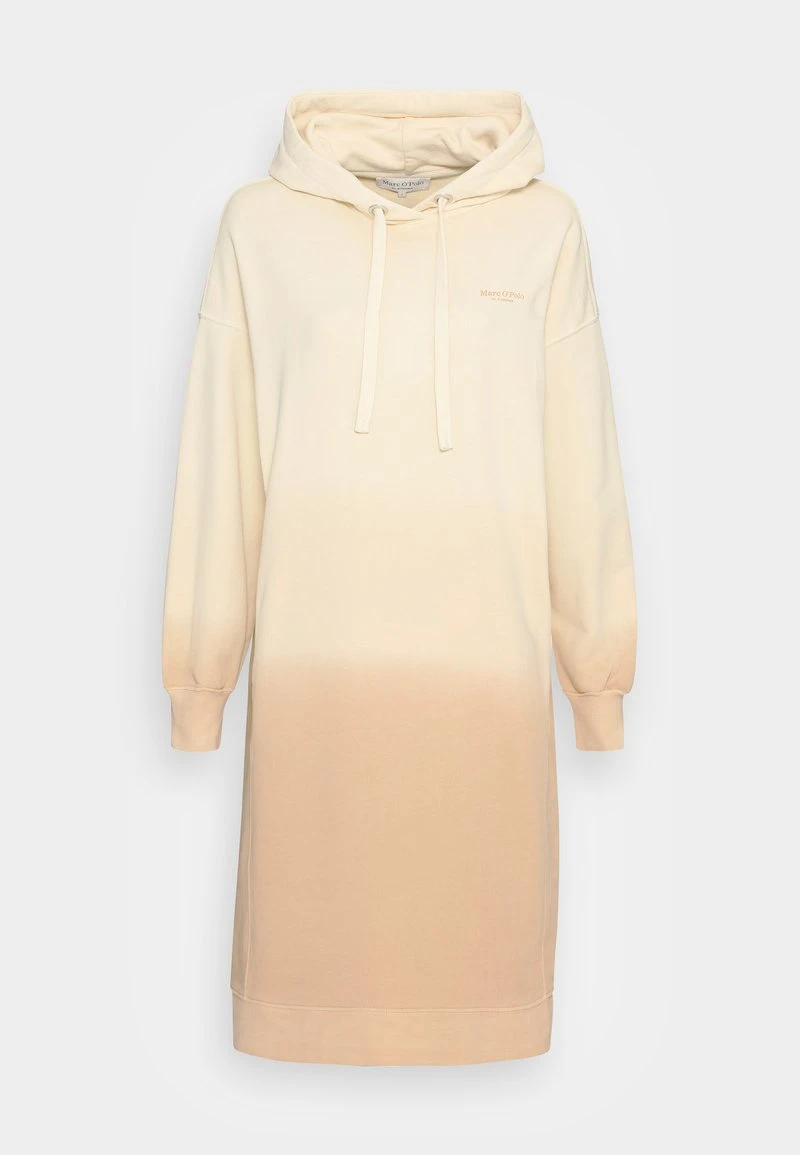 Marc O'Polo Damen DRESS HOOD - Freizeitkleid - Multi/natural Shades 1 Marc O'Polo Damen DRESS HOOD - Freizeitkleid - Multi/natural Shades