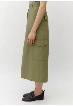 Marc O'Polo HOCHWERTIGEM TENCEL - A-Linien-Rock - Olive Grove | Damen -Marc O'Polo Verkäufe 0ea46b0e3d90477bb0e470c2fbca3052