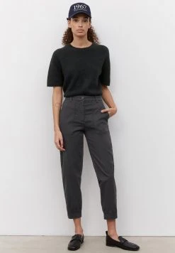 Marc O'Polo IM JOGGPANTS STIL AUS SOFTEM STRETCH - Stoffhose - Deep Sky | Damen