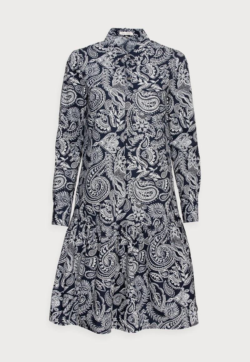 Marc O'Polo Damen FLARED - Blusenkleid - Night Sky 4 Marc O'Polo Damen FLARED - Blusenkleid - Night Sky – Bild 4