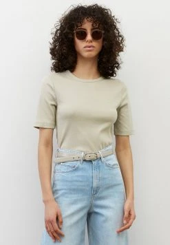 Marc O'Polo T-Shirt Basic - Herbal Steam | Damen