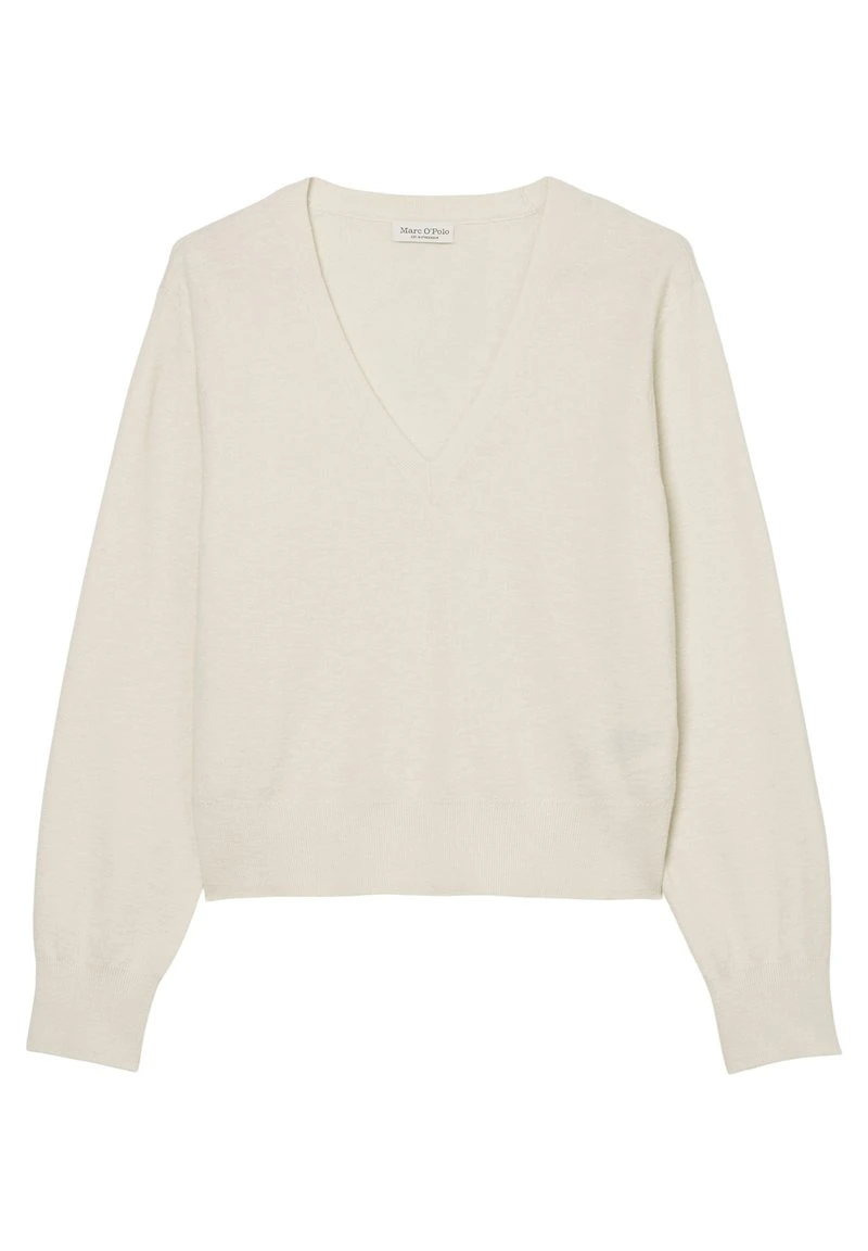 Marc O'Polo Strickpullover - White Cotton | Damen 6 Marc O'Polo Strickpullover - White Cotton | Damen – Bild 6