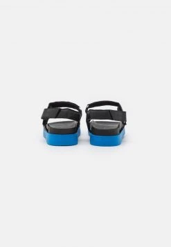 Marc O'Polo SINA - Plateausandalette - Black/blue | Damen -Marc O'Polo Verkäufe 12db3f88b4394f60b306191bb2524dad