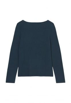 Marc O'Polo Damen MIT KÖRNIGER REISKORN-STRUKTUR - Strickpullover - Breezy Sea