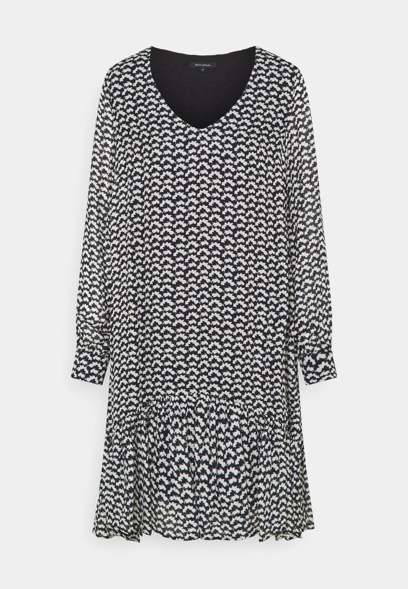 DRESS FLUENT SHORT STYLE V NECK - Freizeitkleid - black Marc O'Polo DRESS FLUENT SHORT STYLE V NECK - Freizeitkleid - Black | Damen -Marc O'Polo Verkäufe 156d82bc19c944fa8adf8c27f71dd02d