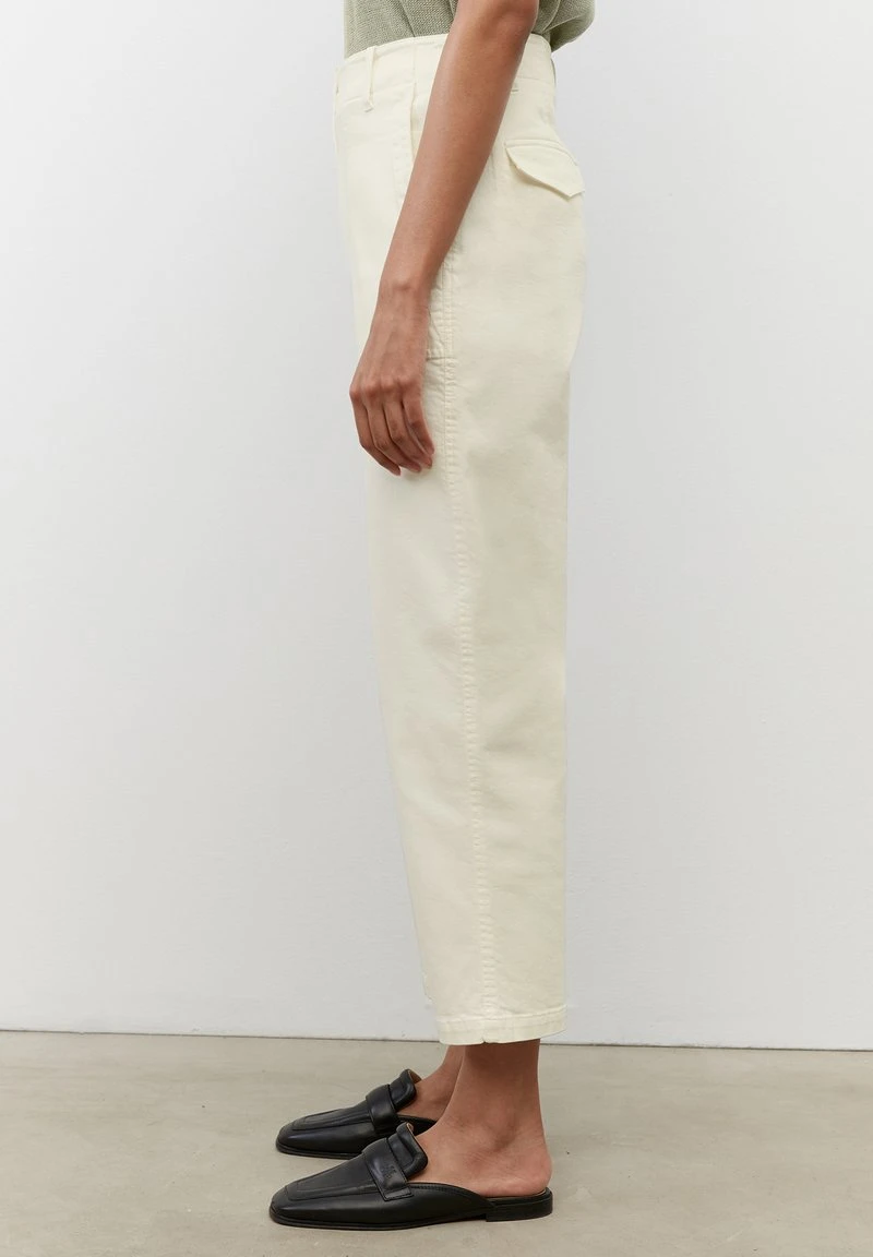 Marc O'Polo Stoffhose - White Cotton | Damen 4 Marc O'Polo Stoffhose - White Cotton | Damen – Bild 4