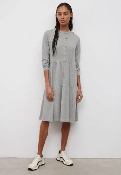 Marc O'Polo Damen Jerseykleid - Dried Clay Melange -Marc O'Polo Verkäufe 1628abf077544680b63ddb4df13fc179