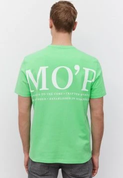 Marc O'Polo REGULAR - T-Shirt Print - Luminous Green | Herren