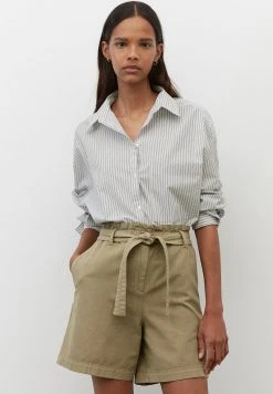 Marc O'Polo Damen Hemdbluse - Stone