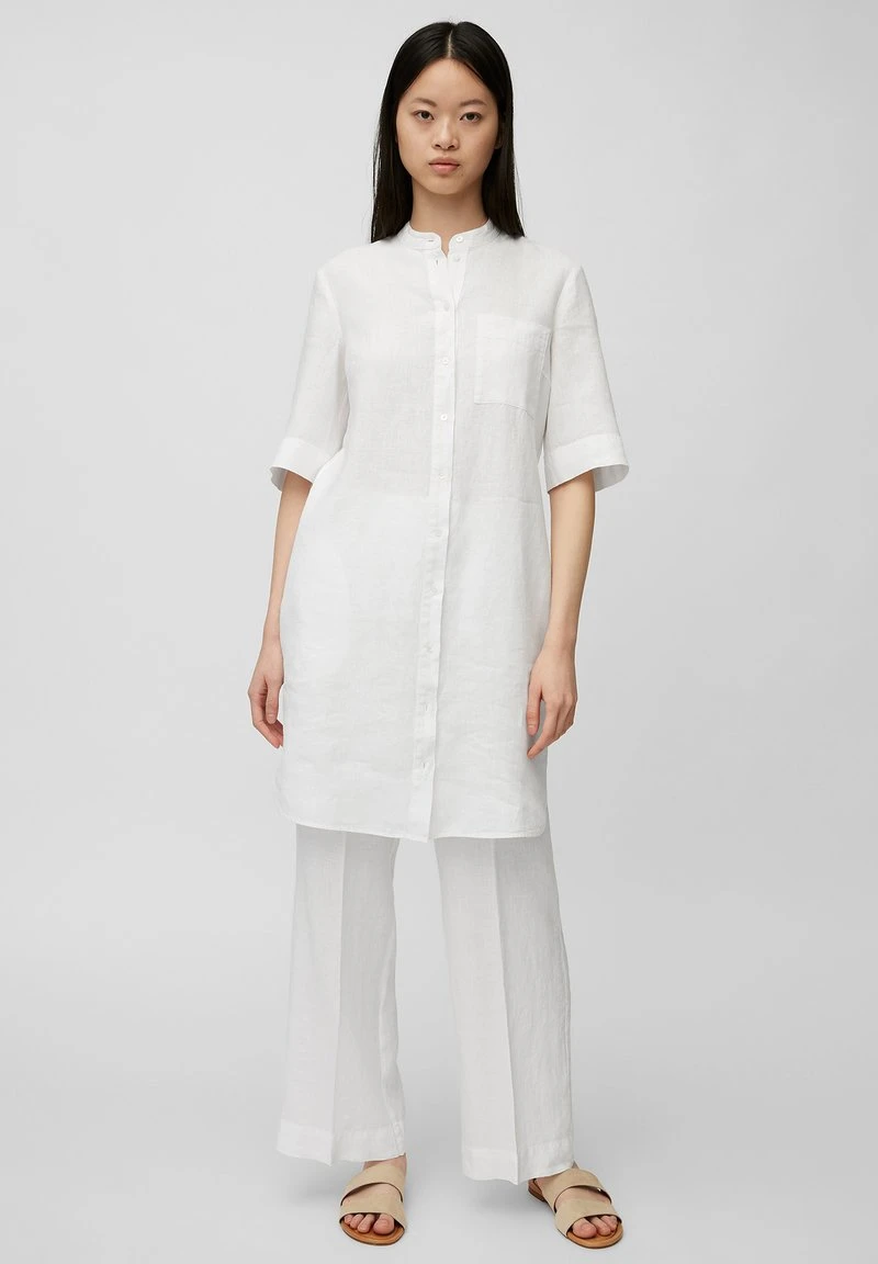 Marc O'Polo Blusenkleid - White Linen | Damen 2 Marc O'Polo Blusenkleid - White Linen | Damen – Bild 2