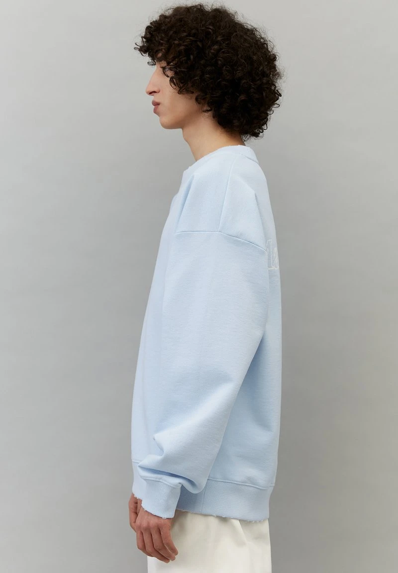 Marc O'Polo Sweatshirt - Linen Blue | Herren 4 Marc O'Polo Sweatshirt - Linen Blue | Herren – Bild 4