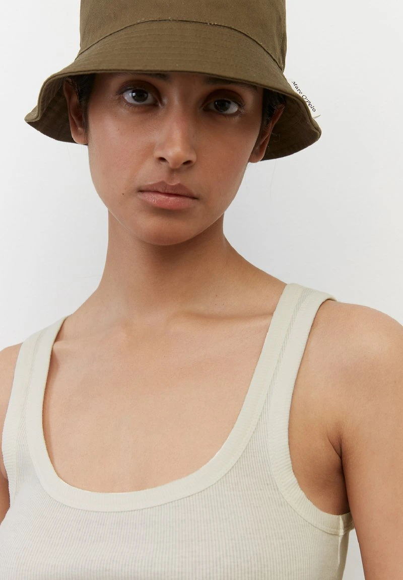 Top - white cotton Marc O'Polo Damen Top - White Cotton -Marc O'Polo Verkäufe 183851a6a5f7421b8e062572b02f1c7a