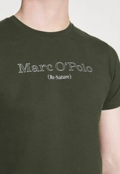 Marc O'Polo Herren SHORT SLEEVE CREW NECK ARTWORK ON CHEST - T-Shirt Print - Burnt Leaf -Marc O'Polo Verkäufe 19aadefc17f14d99acc280576262c3eb