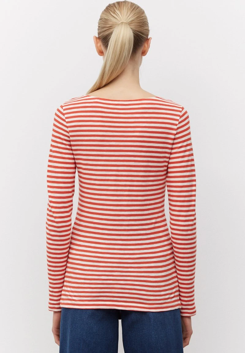 BOAT NECK - Langarmshirt - bloody orange Marc O'Polo BOAT NECK - Langarmshirt - Bloody Orange | Damen -Marc O'Polo Verkäufe 1ad4ceaee0fe40b382504c52b273de4e