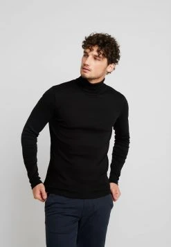 Marc O'Polo LONGSLEEVE TURTLENECK - Langarmshirt - Black | Herren