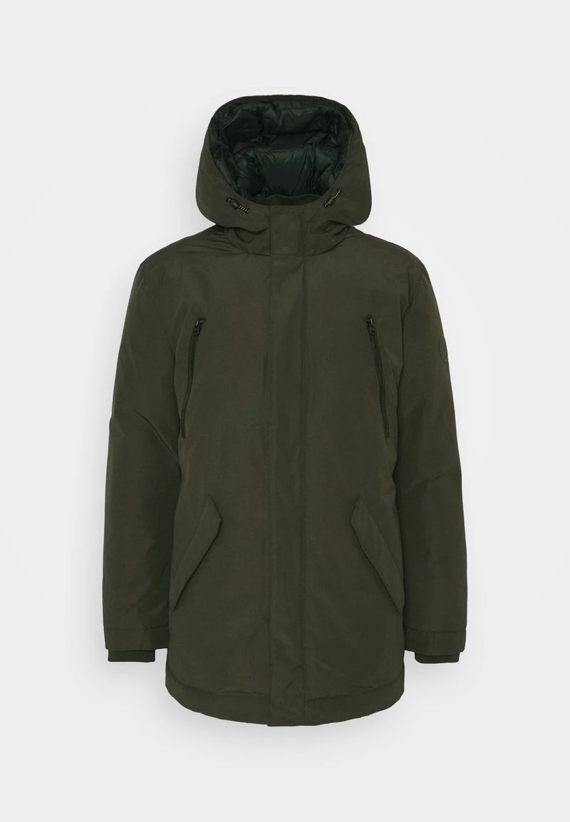 Marc O'Polo Herren Daunenmantel - Dark Green 7 Marc O'Polo Herren Daunenmantel - Dark Green – Bild 7