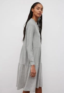 Marc O'Polo Damen Jerseykleid - Dried Clay Melange -Marc O'Polo Verkäufe 1d09751aba48480894f161ebfd1c9f0e