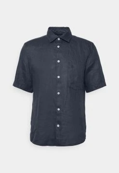 Marc O'Polo KENT COLLAR SHORT SLEEVE ONE CHEST POCKET - Hemd - Dark Navy | Herren -Marc O'Polo Verkäufe 1d5393ef0a4d4bf98d15d438f0ecad00