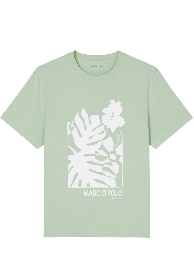 Marc O'Polo T-Shirt Print - Morning Dew | Herren 6 Marc O'Polo T-Shirt Print - Morning Dew | Herren – Bild 6