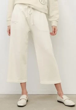 Marc O'Polo Jogginghose - White Cotton | Damen