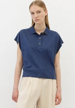 Marc O'Polo Poloshirt - Noble Blue | Damen