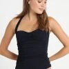 Marc O'Polo Damen TANKINI SOLIDS - Bikini-Top - Blueblack