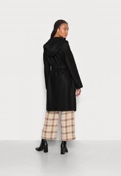 Marc O'Polo COAT BOILED HOOD PATCHED POCKETS BELT - Klassischer Mantel - Black | Damen -Marc O'Polo Verkäufe 212b3f11de454af69fa12d5549280b9c