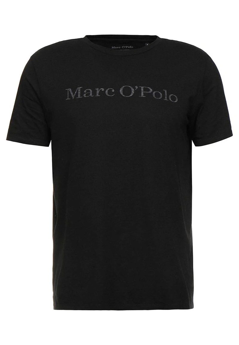 Marc O'Polo Herren T-Shirt Print - Black 4 Marc O'Polo Herren T-Shirt Print - Black – Bild 4