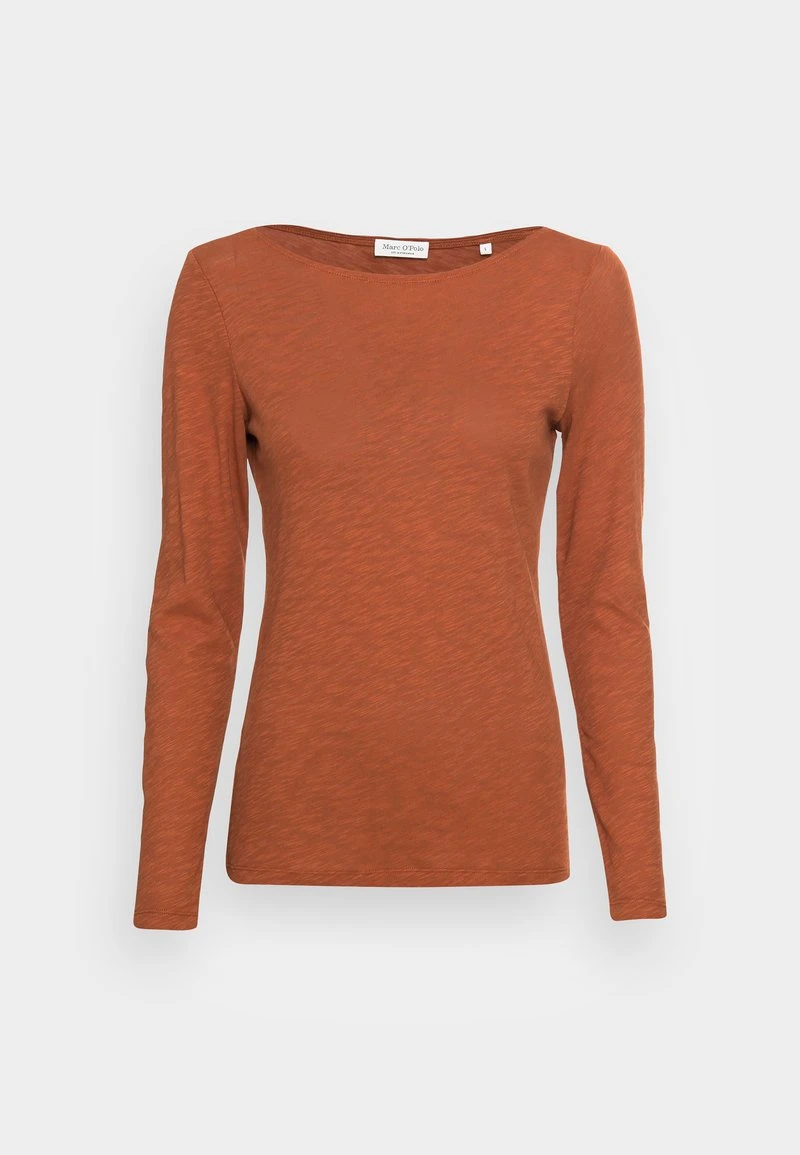 Marc O'Polo LONG SLEEVE BOAT NECK - Langarmshirt - Rustic Orange | Damen 4 Marc O'Polo LONG SLEEVE BOAT NECK - Langarmshirt - Rustic Orange | Damen – Bild 4