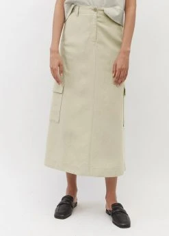 Marc O'Polo HOCHWERTIGEM TENCEL - A-Linien-Rock - Herbal Steam | Damen