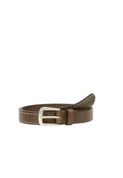 Marc O'Polo NIETEN-AUS VON LWG-ZERTIFIZIERTEN GERBEREIEN - Gürtel - Nutshell Brown | Damen