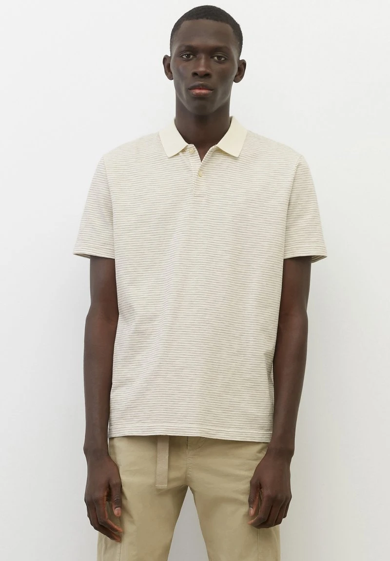 Marc O'Polo KURZARM - Poloshirt - Mutli Silver Fern | Herren 1 Marc O'Polo KURZARM - Poloshirt - Mutli Silver Fern | Herren