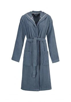 Marc O'Polo Bademantel - Stoned Blue | Herren