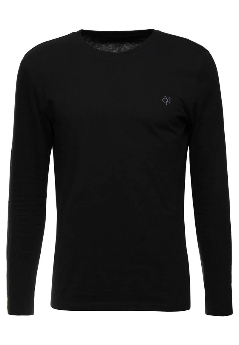 Marc O'Polo Herren LONG SLEEVE ROUND NECK - Langarmshirt - Black 4 Marc O'Polo Herren LONG SLEEVE ROUND NECK - Langarmshirt - Black – Bild 4